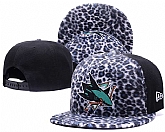 San Jose Sharks Team Logo Adjustable Hat GS